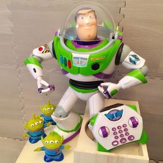 バズ プログラムで動くラジコン/レア品！トイストーリーのバズライトイヤーUコマンドアクショントイの画像