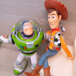 バズ プログラムで動くラジコン/レア品！トイストーリーのバズライトイヤーUコマンドアクショントイの画像