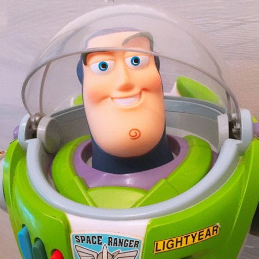 バズ プログラムで動くラジコン/レア品！トイストーリーのバズライトイヤーUコマンドアクショントイ