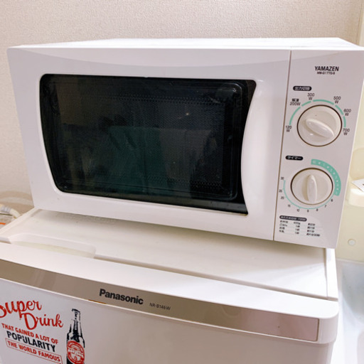 4点セット！冷蔵庫・洗濯機・電子レンジ・コンロ！家電セット 急募！