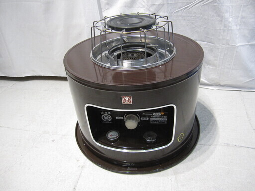 ★900★CORONA　コロナ　石油ストーブ　KT-1612-M　2012年製　暖房器具　煮炊き用　サロンヒーター　木目