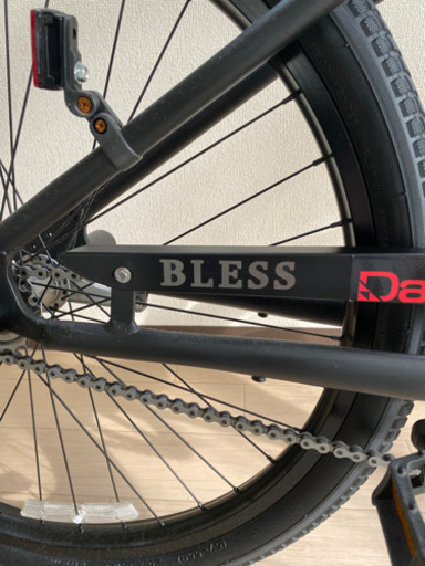 ビーチクルーザーBLESS マッドブラック26インチ