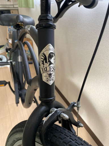 ビーチクルーザーBLESS マッドブラック26インチ