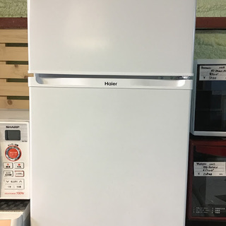 【在庫処分特価！送料無料・設置無料サービス有り】冷蔵庫 2016年製 Haier JR-N91K 中古