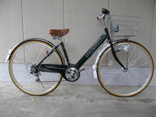 〔新品キズ有りお買い得車〕２７インチ・シティーサイクル・ジオクロス２７（シマノ製６段変速・オートライト付き）