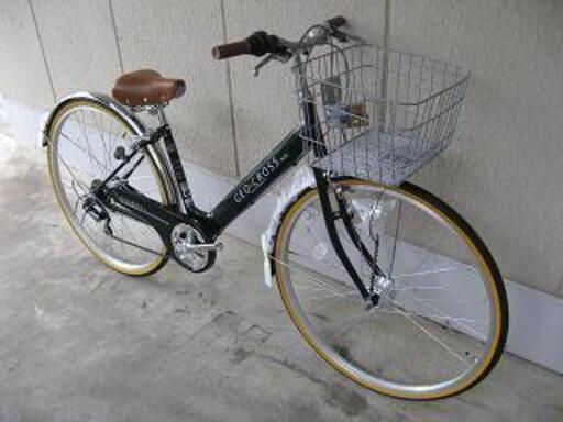 〔新品キズ有りお買い得車〕２７インチ・シティーサイクル・ジオクロス２７（シマノ製６段変速・オートライト付き）