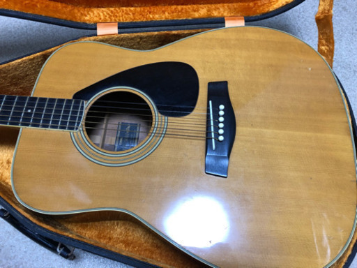 【値下げしました】YAMAHA FG500J 黒ラベル ハードケース付き