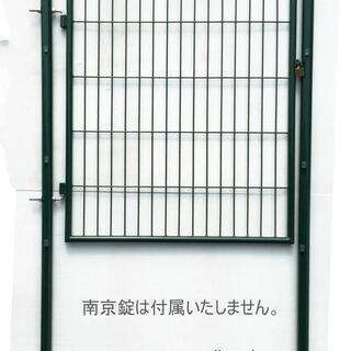 アニマルフェンス用扉 ガーデンゲート 門扉支柱セット １ｍ