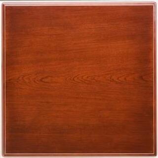 こたつ天板 75×75cm 温かみのある紫檀調仕上げの画像