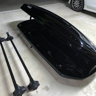 THULE カーゴキャリア＆レール　美品の画像