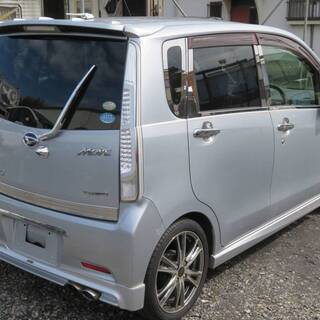 ムーブカスタムRS＊令和３年１１月＊ターボ＊社外ナビ！＊ワンセグ＊CD＊AUX＊バックカメラ＊ETC＊スマートキー＊プッシュスタートの画像