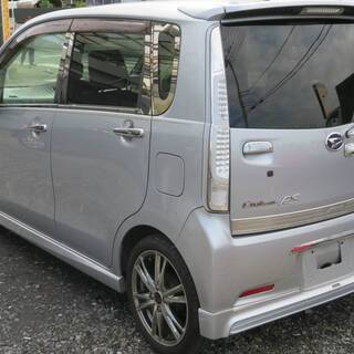 ムーブカスタムRS＊令和３年１１月＊ターボ＊社外ナビ！＊ワンセグ＊CD＊AUX＊バックカメラ＊ETC＊スマートキー＊プッシュスタートの画像