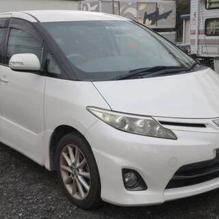 エスティマアエラス中期！令和３年１１月！純正HDDナビ＊ワンセグ＊CD＊DVD＊バックカメラ＊フリップダウン＊パワースライド＊スマートキーの画像