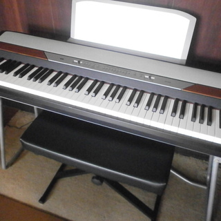 電子ピアノ　KORG SP250   完動品　スタンド　イス　譜...