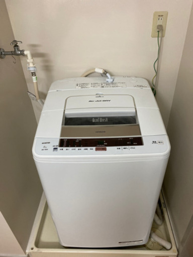HITACHI BW-T804 洗濯機　5年保証付き