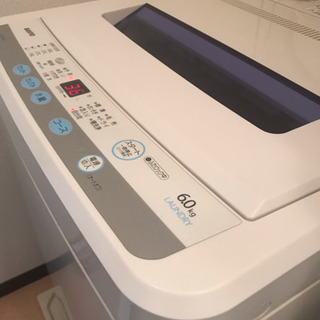 【売却済】【美品】6.0リッター 全自動洗濯機 ASW-60D