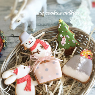 【募集】おうちdeクリスマスアイシングクッキーレッスン♡