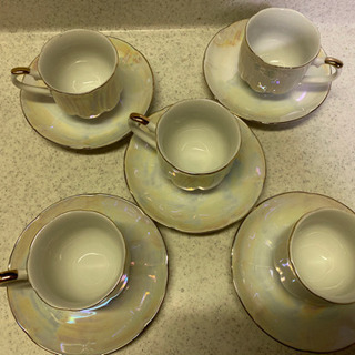 コーヒーカップ　5点セット