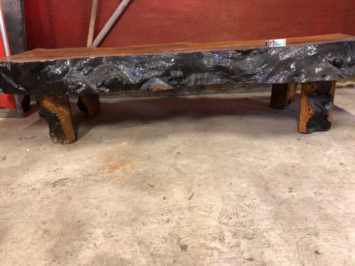 天然木１枚物テーブル（超貴重）