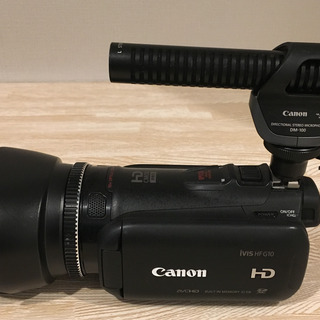 Canon デジタルビデオカメラ iVIS HF G10の画像