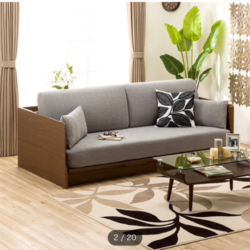 ソファベッド☆取りに来ていただける方☆値下げしました