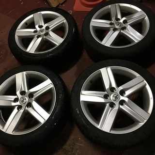 スタッドレス 215/45/R17 トヨタ純正アルミ17x7J ...