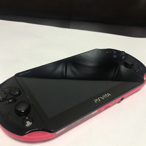 【美品】PS Vita ブラック/ピンク(箱なし)