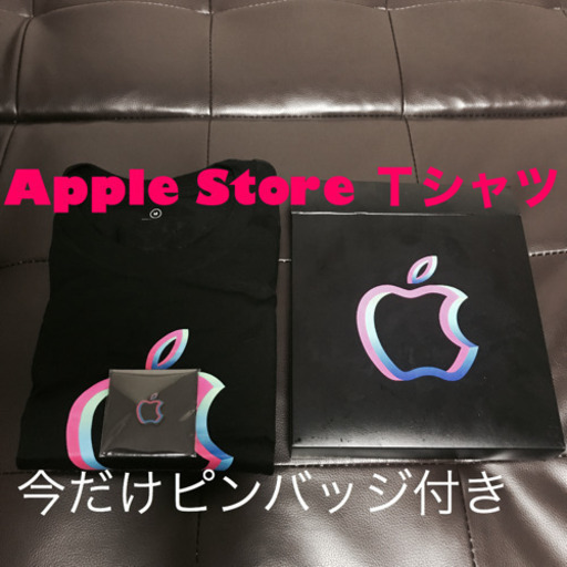 非売品 アップルストア 渋谷 オープン記念 限定 Tシャツ セット ピンバッチ付