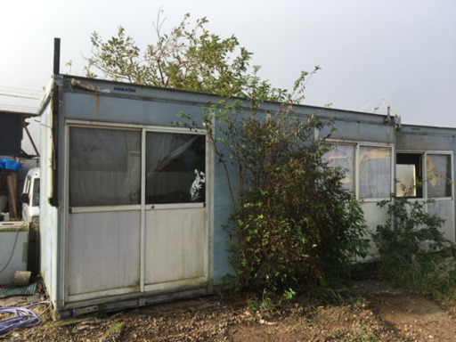 【中古】5.4mワイドユニットハウス／3.6坪／12平米《コンテナ・プレハブ・倉庫・物置・小屋・DIY》