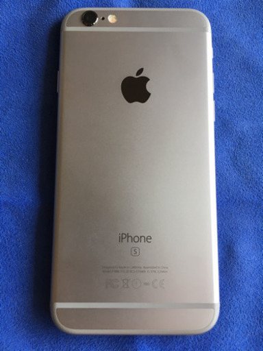 【美品】iPhone 6s 64GB スペースグレー SIMフリー 残債無し