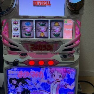 スロット実機 まどマギ 8000円！
