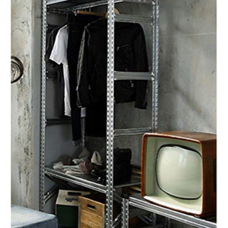 テレビ台/棚　差し上げます　METALSISTEM メタルシステム W1200 5段 スチールシェルフの画像