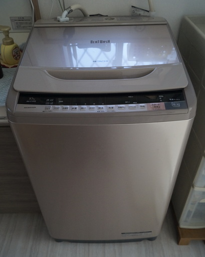 ★候補者と打ち合わせ中です！★日立製全自動洗濯機★ビートウオッシュ10㎏★BW-V100A★2021年10月まで保証あり★引き取り限定★