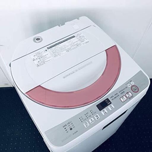 【引き取りに来れる方限定】洗濯機6kgシャープ・３年使用・美品ES-GE60R