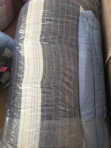 新品未使用 しじら織 夏用掛け布団 ダブル