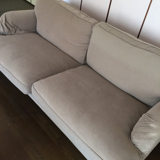 IKEA 脱力系3人掛けソファーの画像
