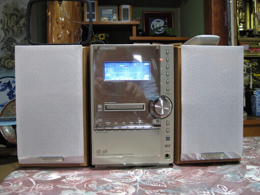 ミニコンポ　ＫＥＮＷＯＯＤ　ＳＬ－3ＭＤ　動作確認済　美品