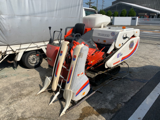 ヤンマー　自脱型コンバイン　軽油　Ee-35 快速　二重銅　動作品　中古