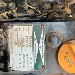 ヤンマー　自脱型コンバイン　軽油　Ee-35 快速　二重銅　動作品　中古の画像