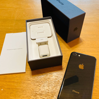 値下げします！【美品】iPhone 8 スペースグレイ 64GB SIM Free 版