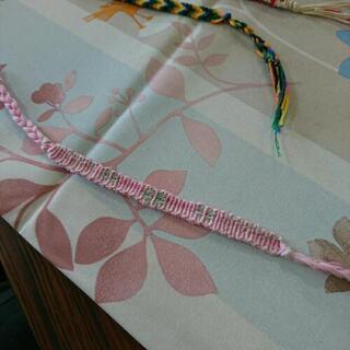 手作りミサンガ各種の画像