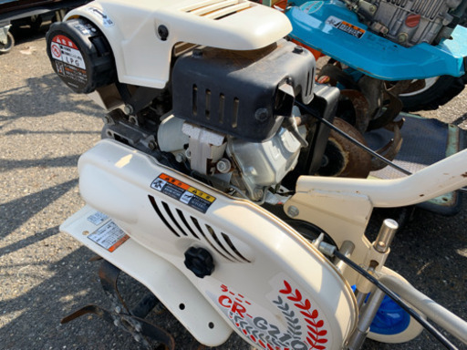 ラーニー　CR-G210 ミニ耕運機　カセットボンベガス　LPG 