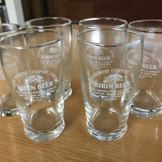 キリン　ビールグラス　6個セット