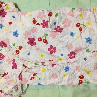 甚平 ピンク  フリーサイズ 70から80ぐらい