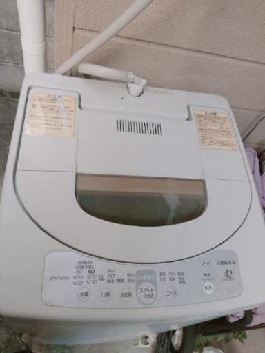 外使用 洗濯機