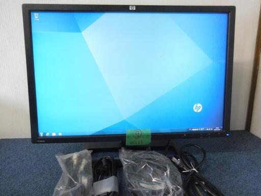 hp ZR24W 24インチ DVI/VGA/DPケーブル付属　プロフェッショナル液晶モニター　1920x1200 管理Ｍ１１１－７