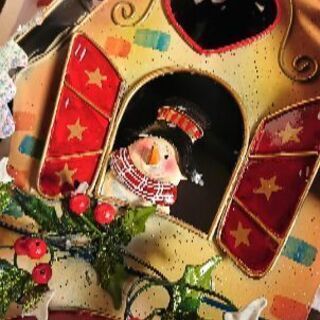 🎄クリスマスの飾り🎄クリスマスオーナメント🎅金属製の飾り🎅高さ60㎝の画像