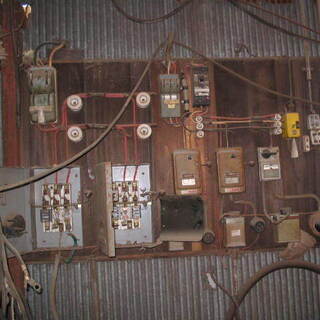 200V　開閉器　レトロ　ご自分で取り外しできる方限定の画像