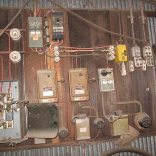 200V　開閉器　レトロ　ご自分で取り外しできる方限定の画像