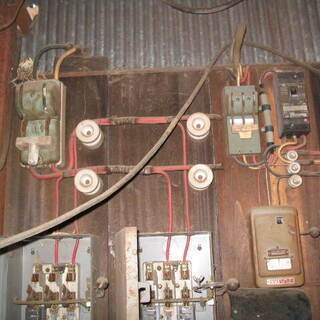 200V　開閉器　レトロ　ご自分で取り外しできる方限定の画像